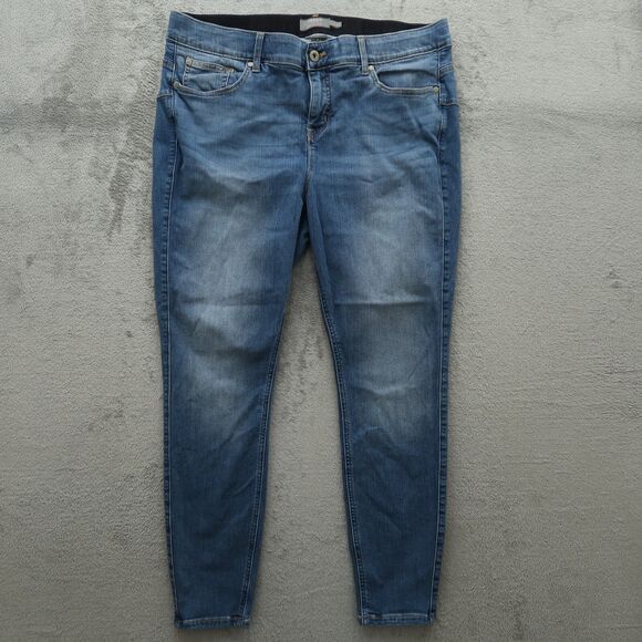 Torrid Jeans Women's 20R Blue High-Rise Bombshell Skinny Denim Pants 28" Inseam - Picture 1 of 14